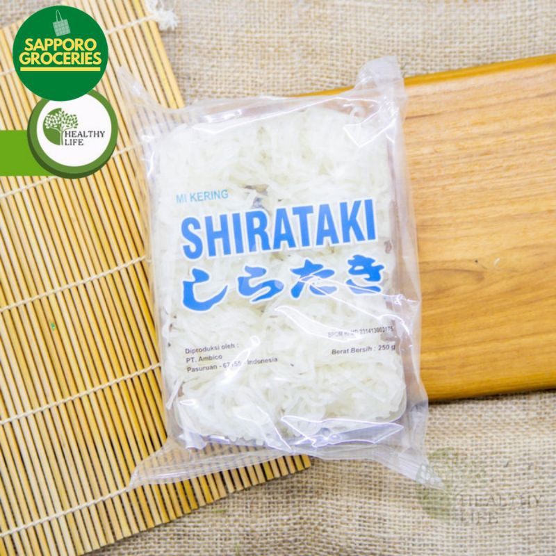 

SHIRATAKI 250GR LOCAL DRY SHIRATAKI