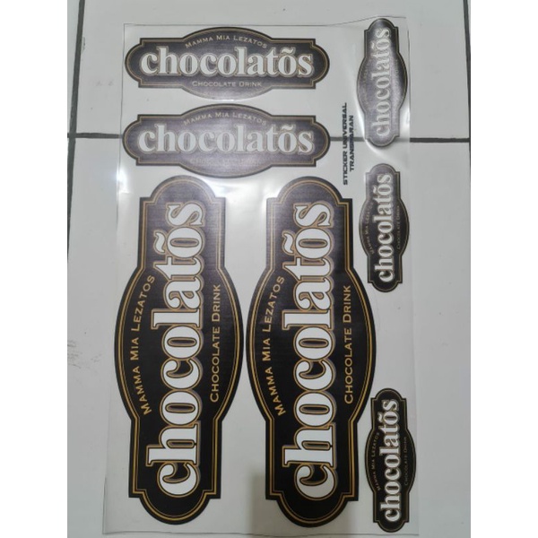 STRIPING STIKER STICKER SCOOPY CHOCOLATOS /Drink beng beng/Orang tua/Oreo/Deus/Durex/Postreet Stripi