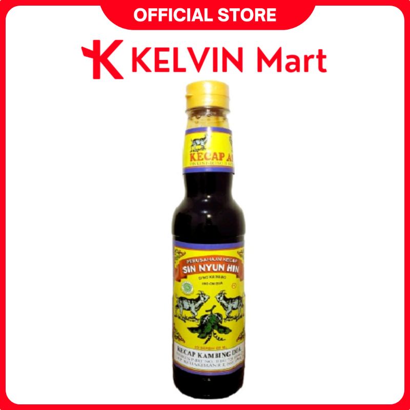 

Kecap Asin Dua Kambing Singkawang (Sin Nyun Hin) btl 300ml | KELVIN Mart