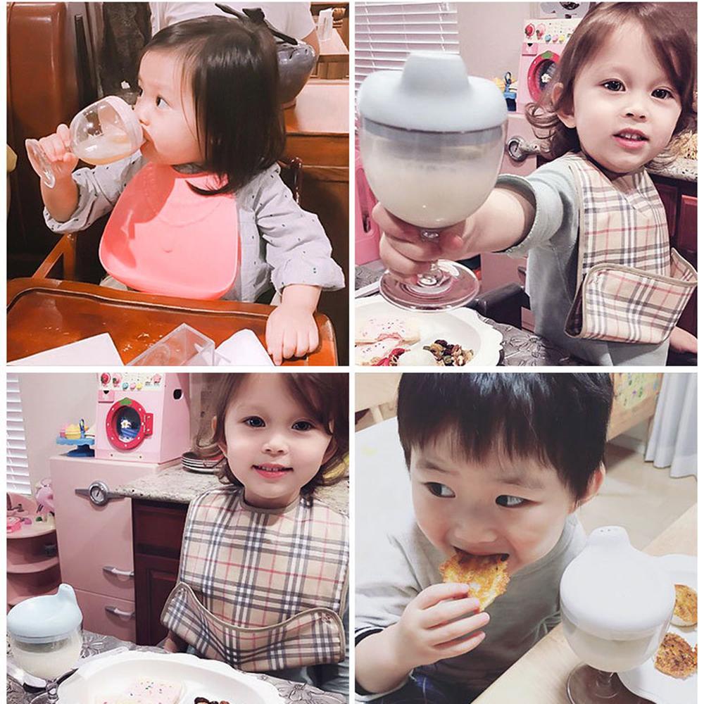 Needway   Baby Bayi Cangkir Anak Anak Perempuan Cowok 150ML Makan Bayi Training Tahan Panas Anti Jatuh Mug Anak
