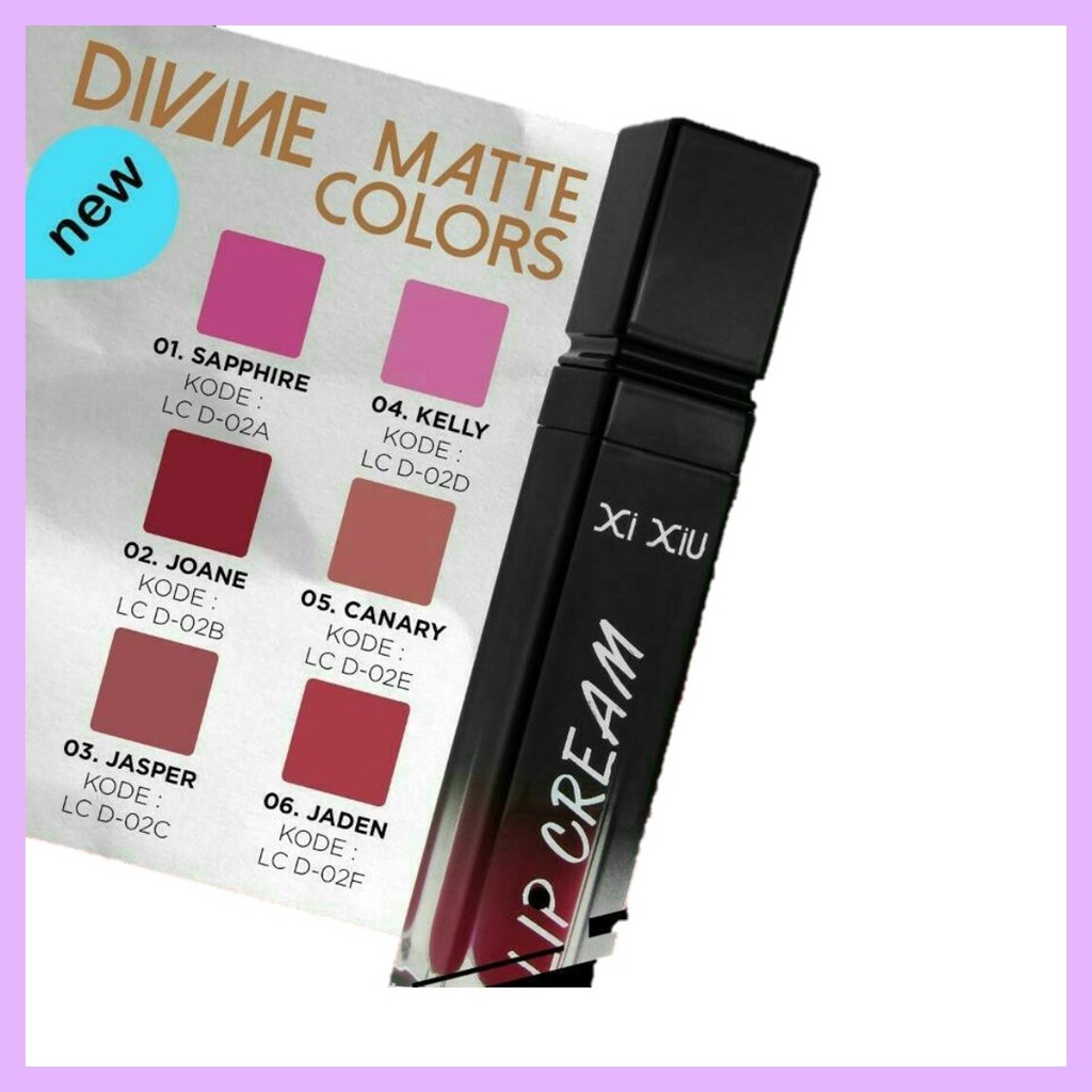 XI XIU LIP GLOSS/ DIVINE LIP CREAM