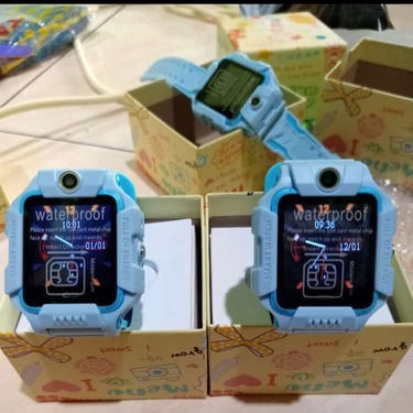 Jam aimo imo imoo aimoo Z6 Frozen Frosen Flip Dua Kamera ANTI AIR