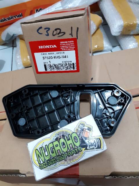 Case Assy Under Cover Bawah Spedometer Original Honda New CBR150R K45G K45N