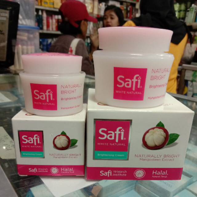 Safi White Natural Brightening Cream Mangosteen &amp; Grapefruit Extract