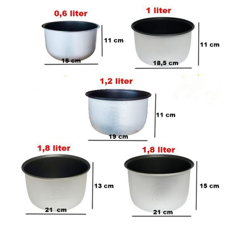 PANCI RICE COOKER / MAGICOM 1,2 LITER PANCI MAGIC COM 1,8 LITER  RENDAH &amp; TINGGI UNIVERSAL