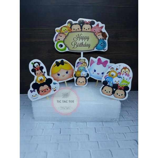 topper tsum - tsum /hiasam tsum - tsum / topper sum-sum