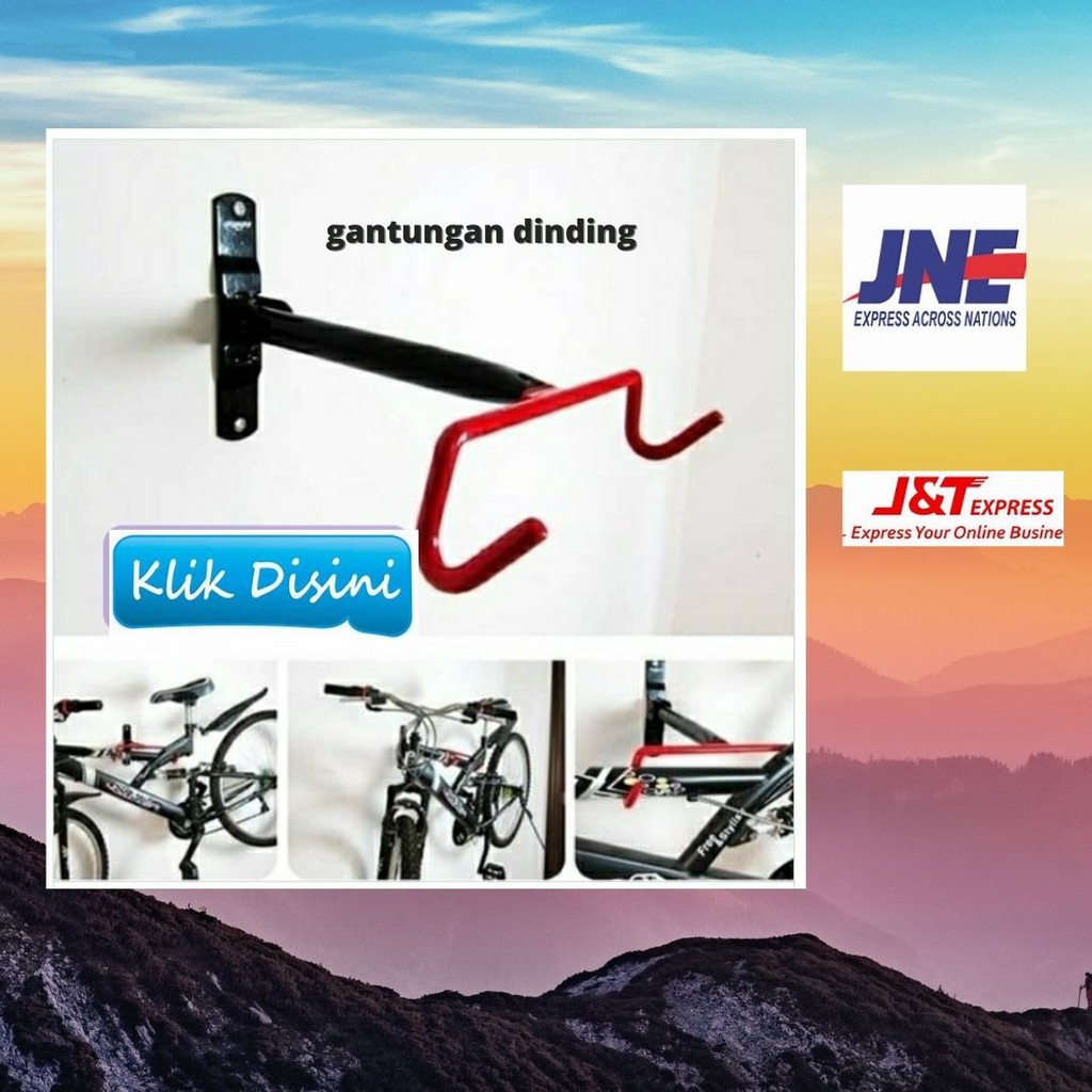 Gantungan Dinding Sepeda Bike Wall Hook Hanger