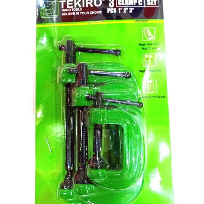 Tekiro KLEM C SET 3 PCS TEKIRO CLAMP C SET 3 PCS GT-CC1793