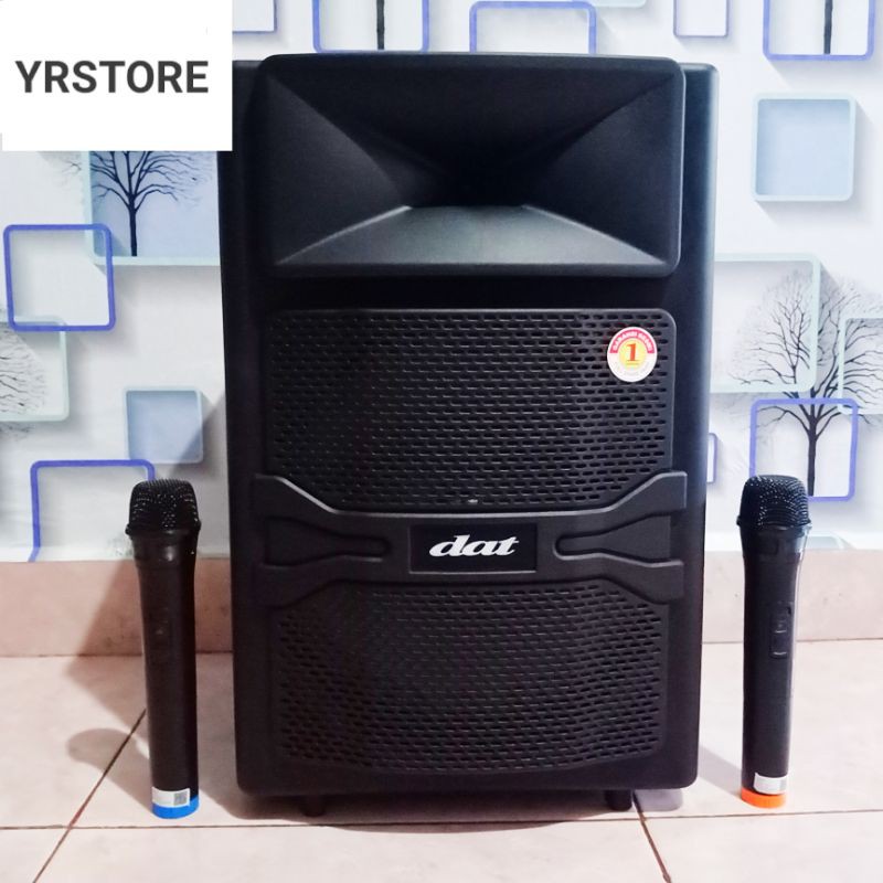 DAT SPEAKER 12 INCH/ DT 1210FT (2 Mic Wearles)