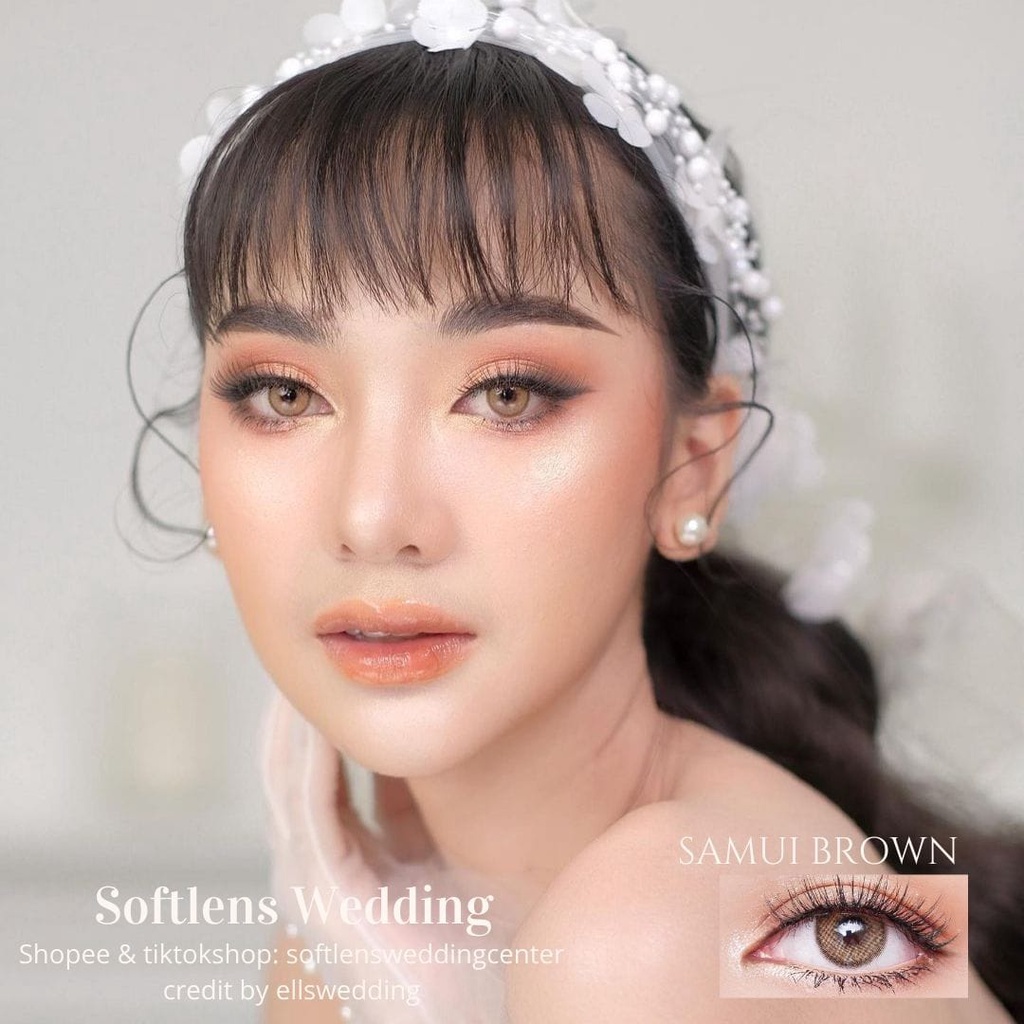 Softlens Samui Brown Harga Per Botol DC1 Dreamcolor1