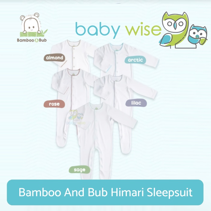 Bamboo And Bub Himari Sleepsuit