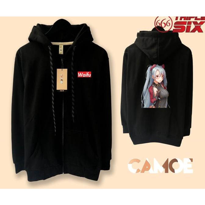 Azur Lane Prinz Eigen Sweater Hoodie Jaket Pria