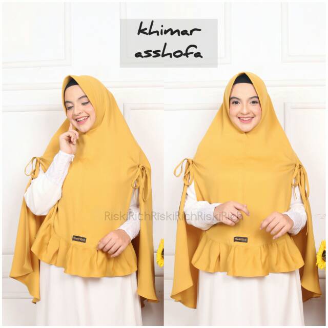 ASSHOFA Vol. 1 Madame Sexy Khimar Instan Premium By Riskirich