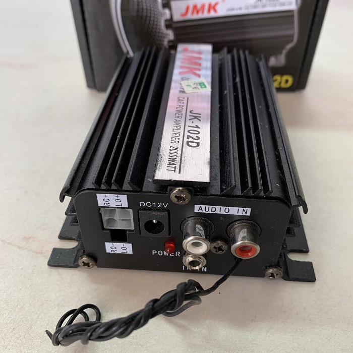 Power Amplifier Aktif JMK 102D 2 Chanel Stereo Bluetooth USB MP3 FM