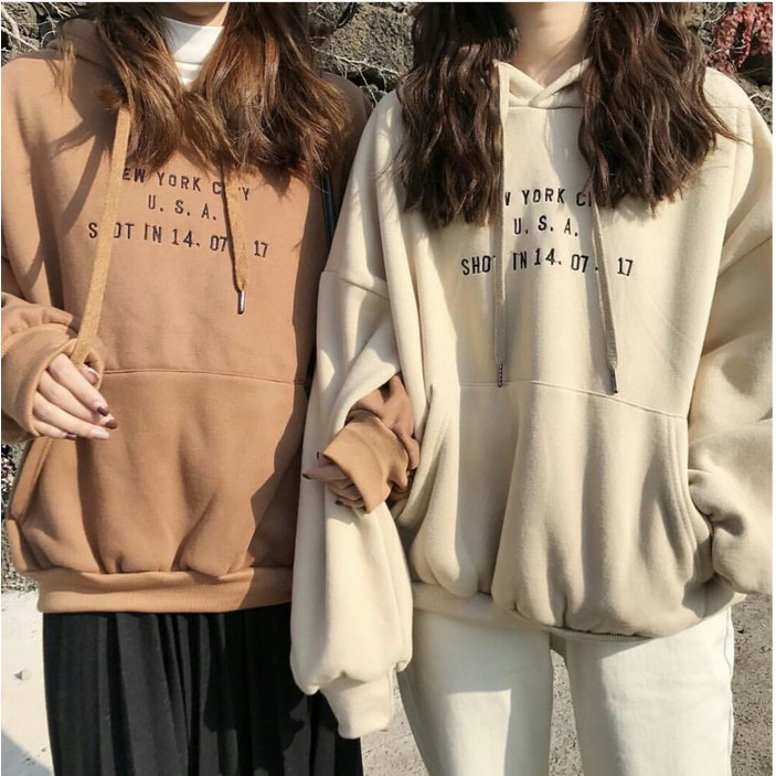 sweater hoodie wanita shopee