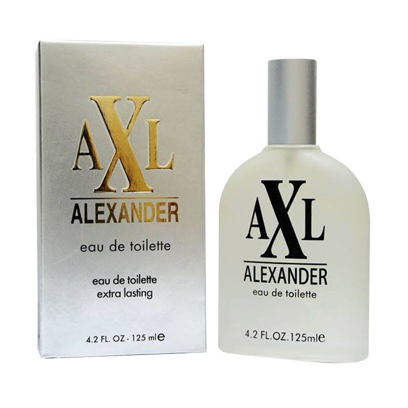 AXL Alexander eau de toilette Silver EDT Parfum Pria 125ml