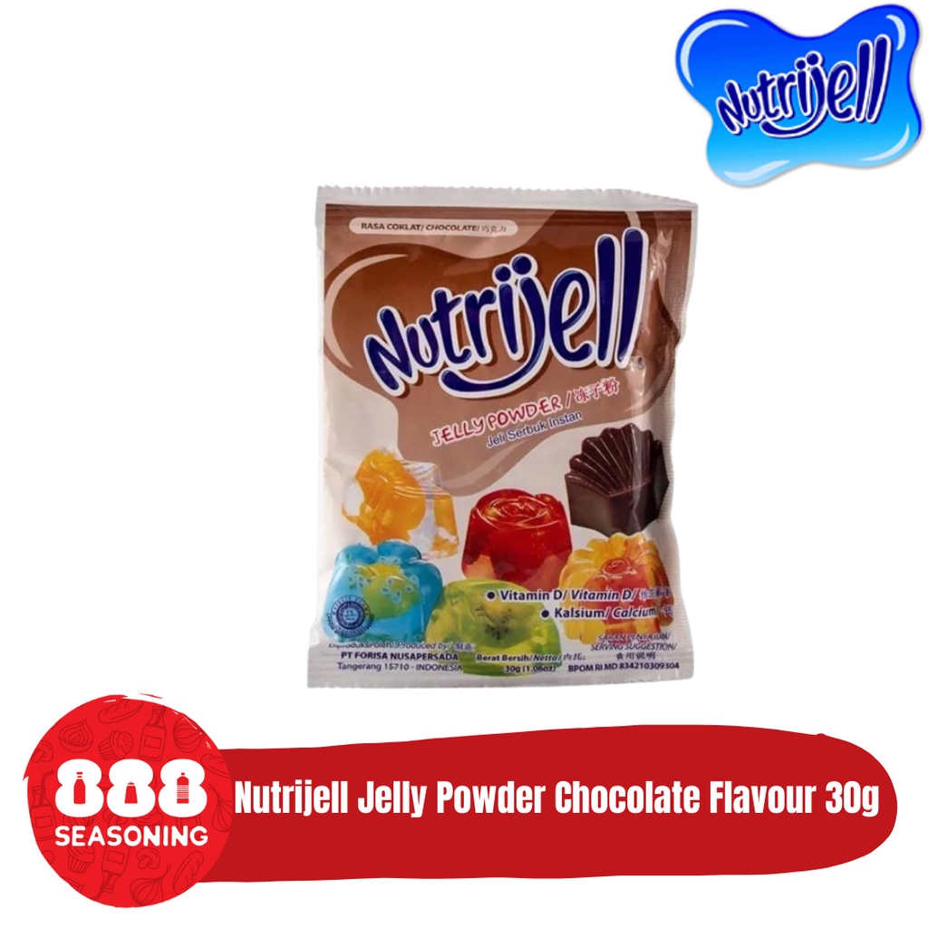 

NUTRIJELL CHOCOLATE/ COKLAT FLAVOUR JELLY POWDER 30g