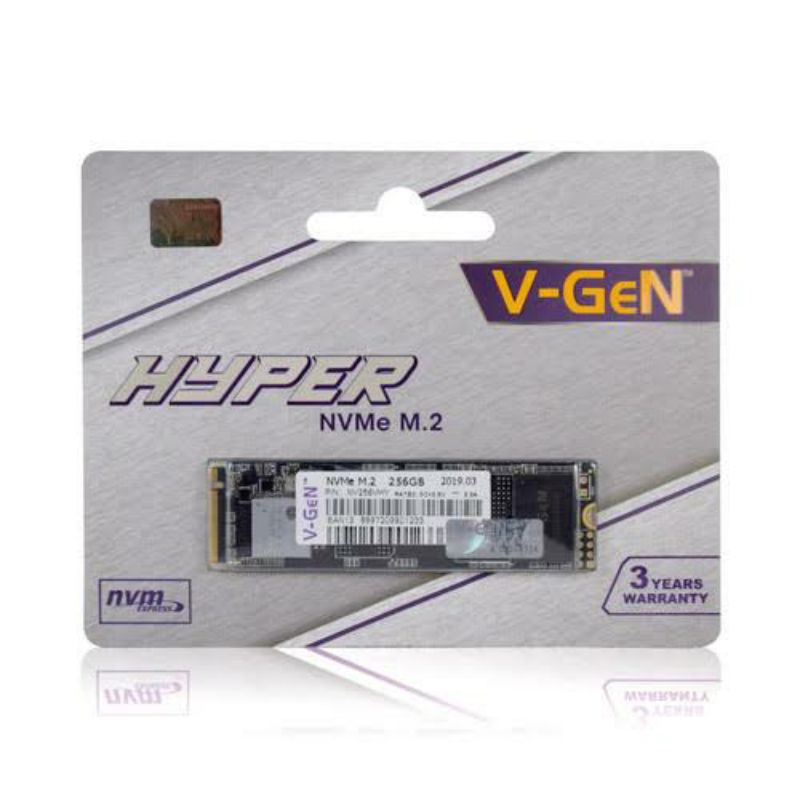 V-Gen SSD NVMe M2 Hyper Gen 3x4- 512 GB- 256 GB- 128 GB