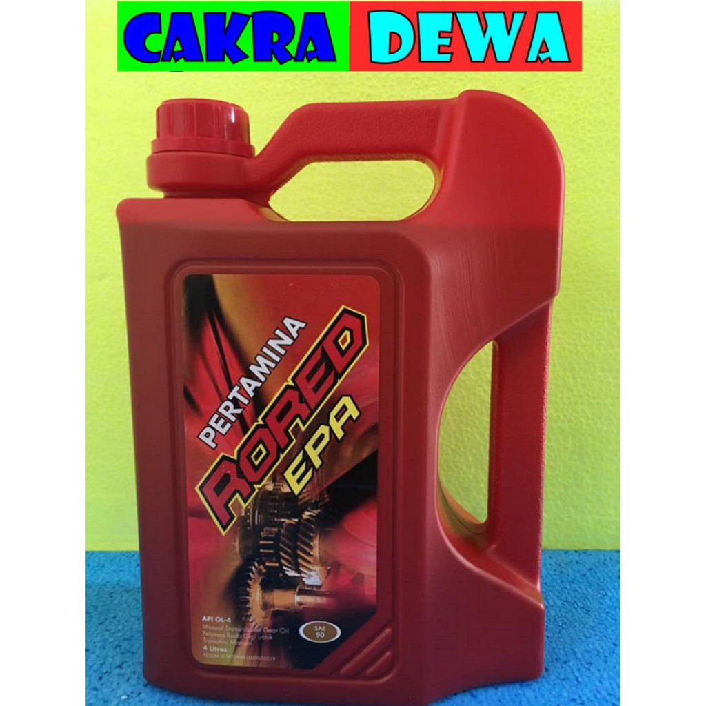 Jual Cepat Oli Gear Gardan Pertamina Rored Epa 90 Oli Manual Transmisi Mobil 4 Liter