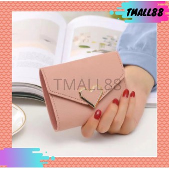 ♥TMALL88♥ Dompet Lipat Mini Wanita / Variasi Love / Style Korea