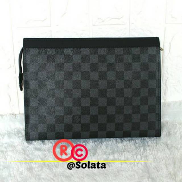 HANDBAG PRIA WANITA CLUTCH BAG PRIA WANITA TAS TANGAN LV