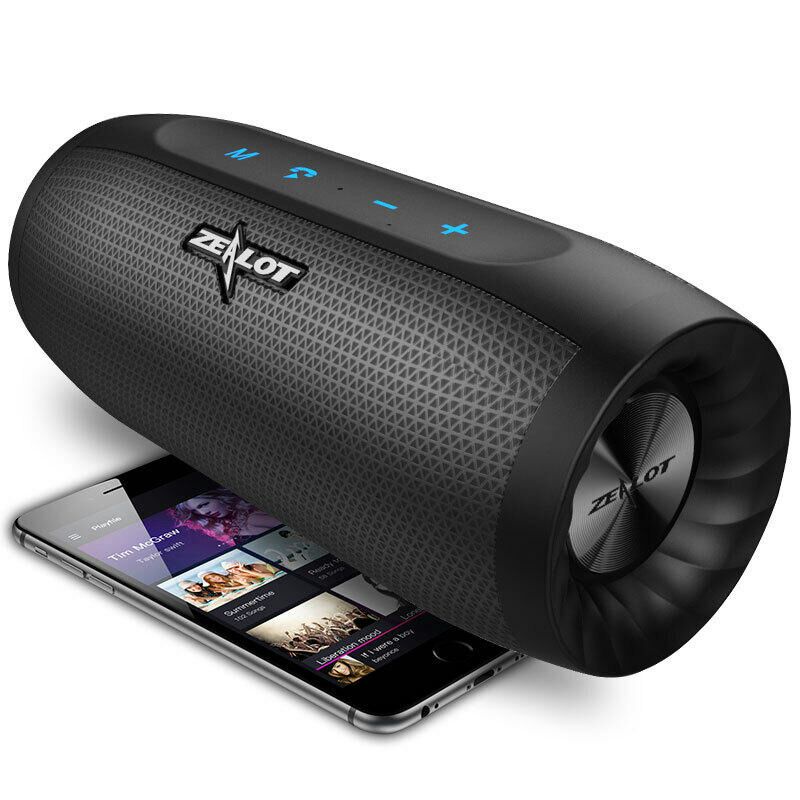 Zealot Bluetooth Speaker Dual Bass With Power Bank 4000mAH - S16