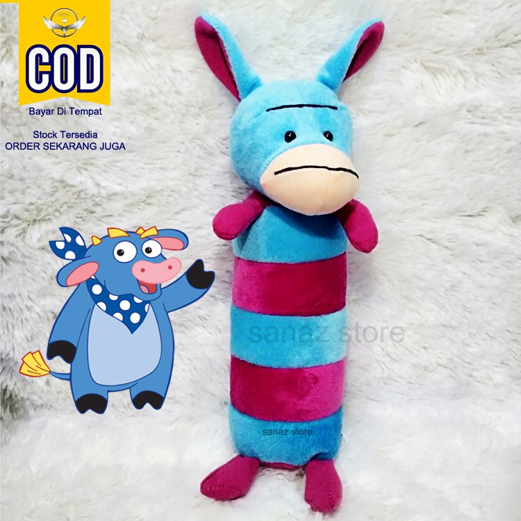 Boneka Guling Karakter Eyore - Toko Boneka di Bogor surabaya Yogyakarta Medan Bekasi Tangerang Depok