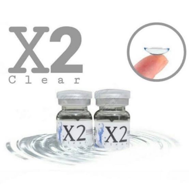 Softlens Bening X2 Clear Tahunan bisa beda minus