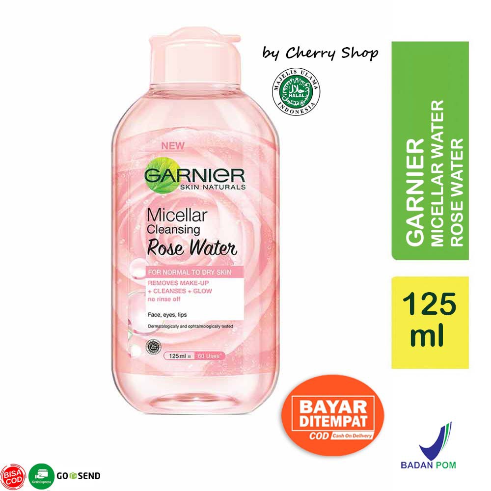 [ORI] [BPOM] Garnier Micellar Water Rose 125ML