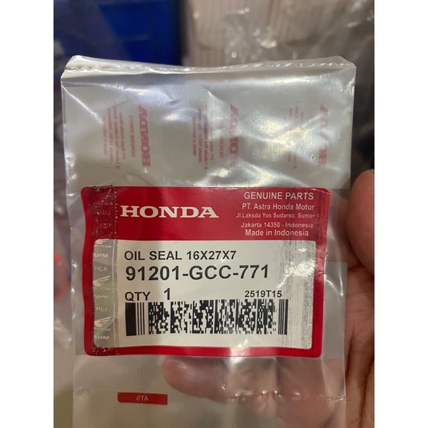 seal kruk as beat 91201 GCC 771 ( kanan)