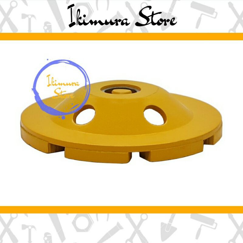 Batu Gerinda Mangkok Kuning / Diamond Cup Yellow NANKAI