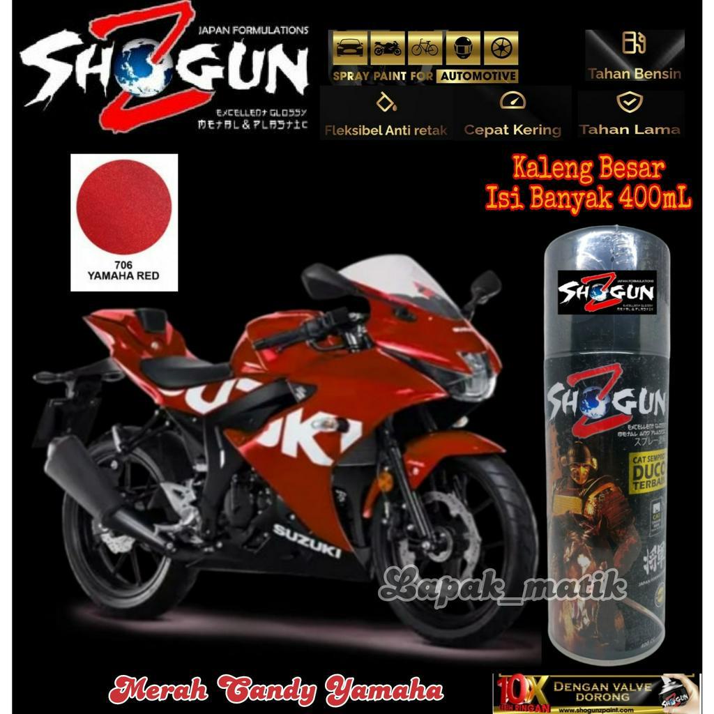 Pilok SHOGUN Z MERAH CANDY YAMAHA RED 706