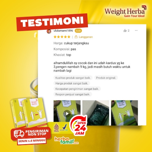 Weight Herba Susu Etawa Penggemuk Berat Badan Alami Aman Dapat Meningkatkan Berat Badan Secara Alami Dan Menambah Nafsu Makan