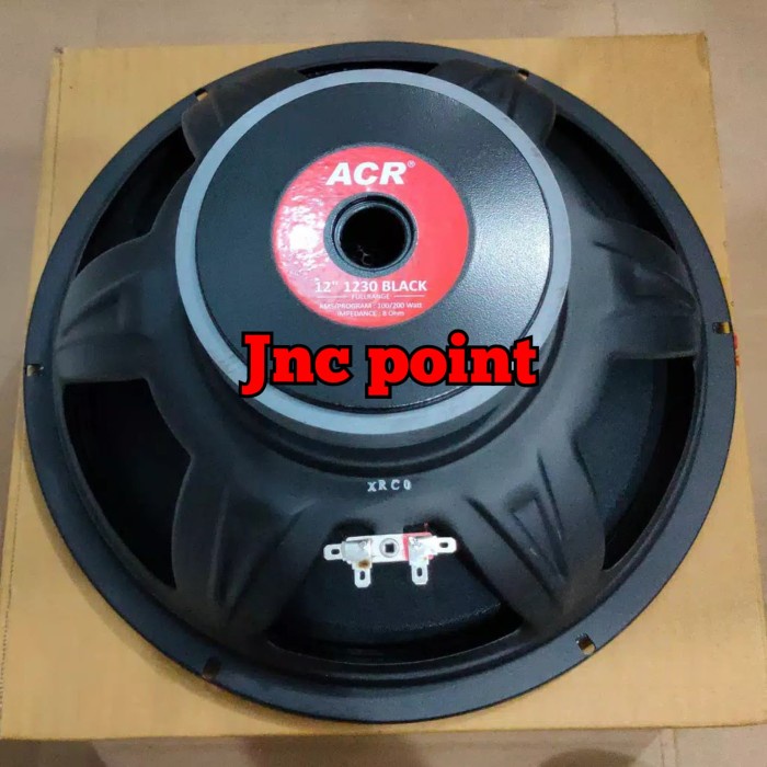 Speaker 12 Inch 12" Full Range Acr 1230 Black - Speaker Acr 1230 Black