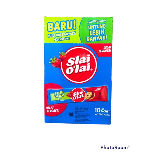 

Slai O’lai kemasan baru (10 x 32gr)