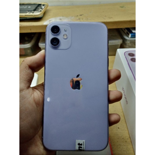 IPHONE 11 128 GB ( UNGU ) FULL SET