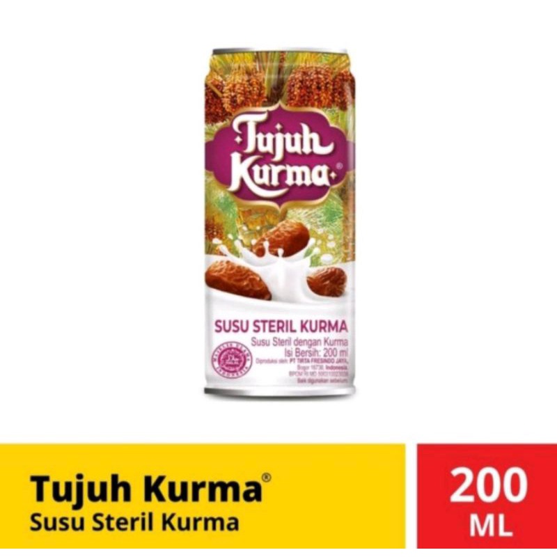 

Susu Steril Tujuh Kurma 200 ml