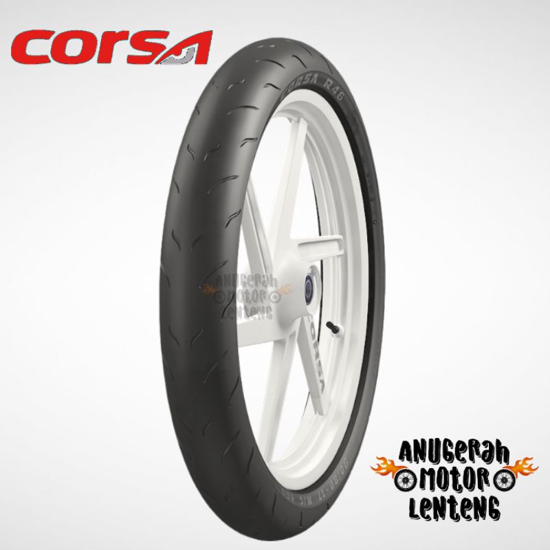 Ban Tubeless Corsa R46 Racing Compound 90 80 14 90/80-14