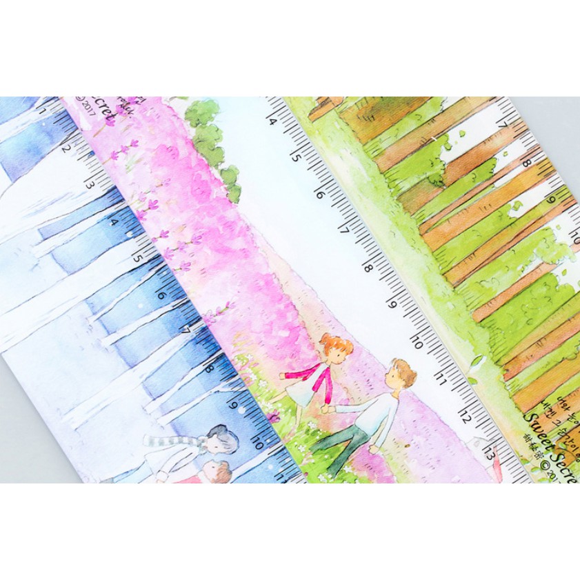 

Penggaris Plastik Sweet Secret 15cm