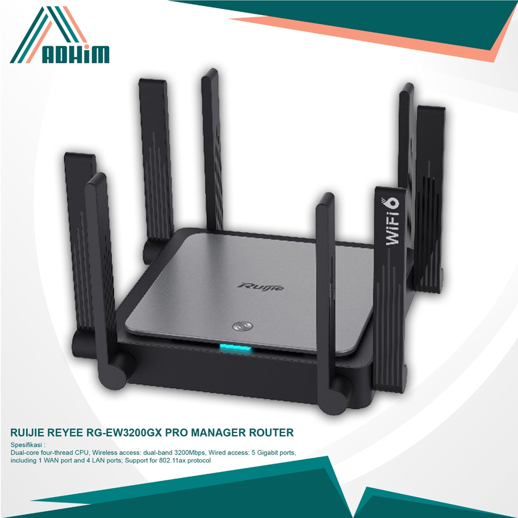 RUIJIE REYEE RG-EW3200GX PRO MANAGER ROUTER