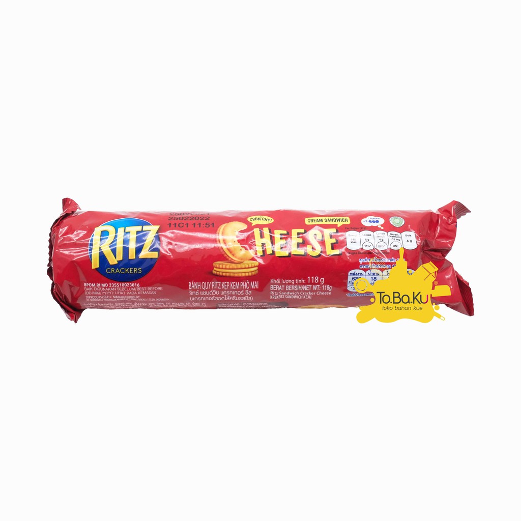 

Ritz Sandwich Cheese 118gr