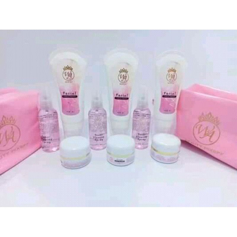 paket glowing ekonomis cream wajah wa beauty