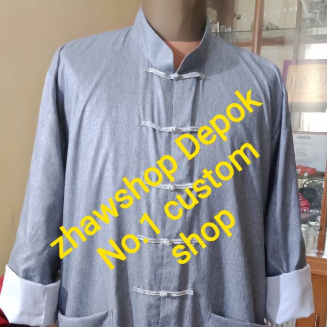 ( XL-XXXL ) BAHAN KATUN /DRILL, BAJU KUNGFU, BAJU IPMAN, BAJU CHEONGSAM, BAJU KOKO UNIK