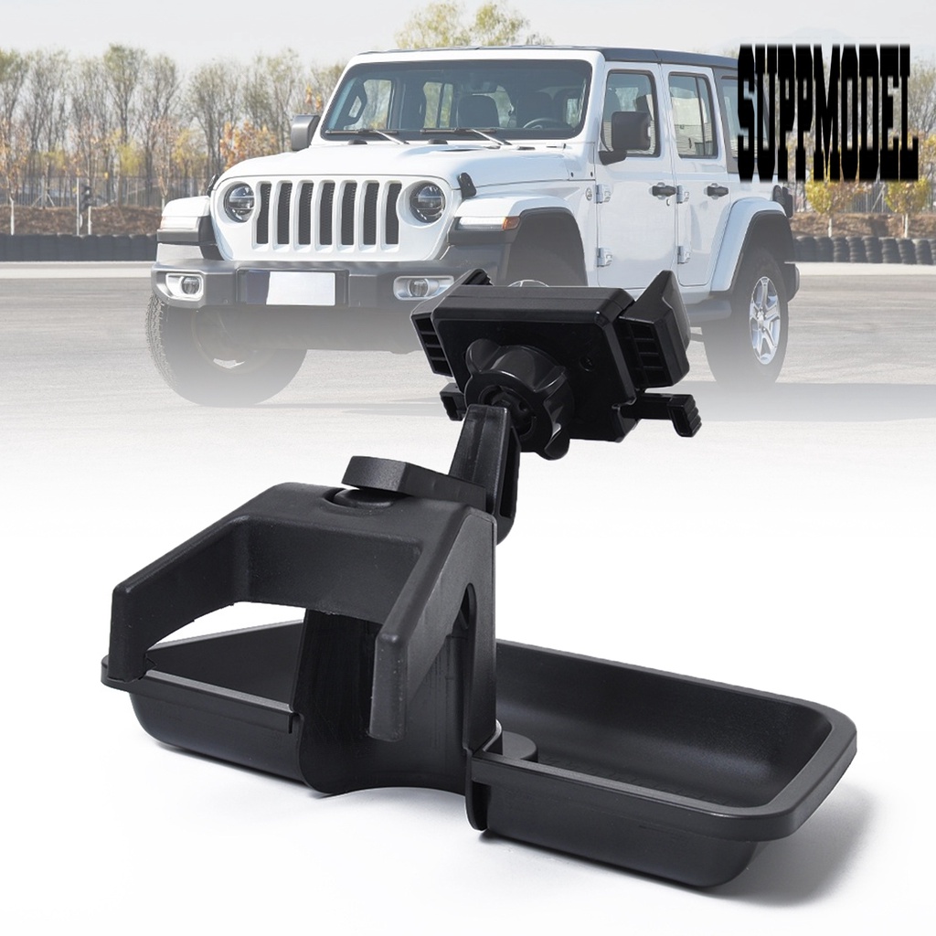 Suppmodelx Bracket Dudukan Handphone Multifungsi Bahan ABS Untuk Dashboard Mobil Jeep Wrangler JK 2011-2018