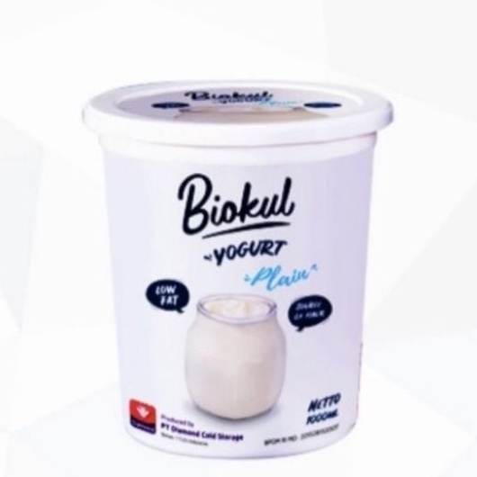 

BIOKUL YOGURT PLAIN 1 LITER / YOGHURT 1000ML