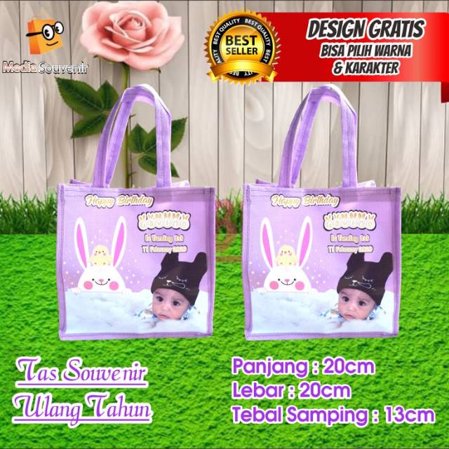 

Tas Laris / Tas Souvenir Ultah Anak / Goodie Bag Souvenir / Tas Souvenir Pernikahan / Tas Bidan