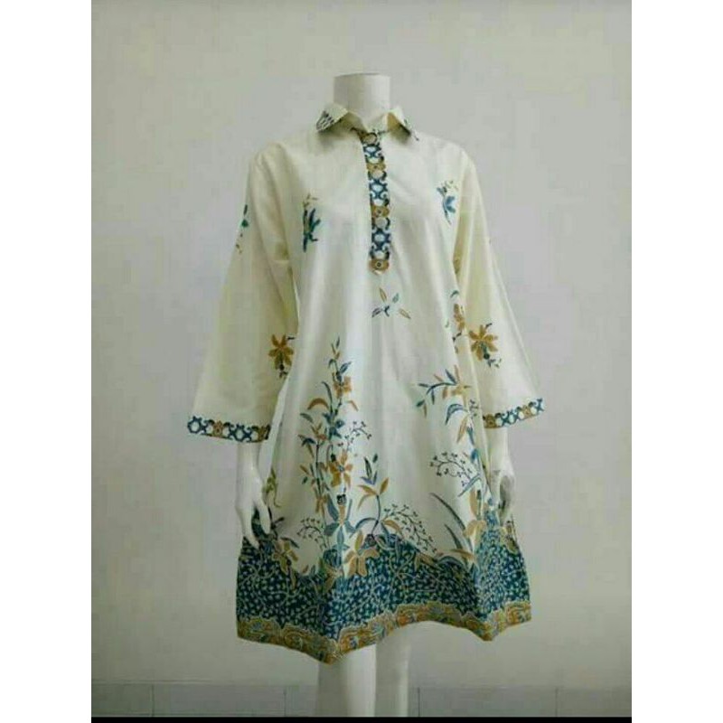 Grosir Terlaris SERUT GENES JELITA TUNIC NAVBOR YELBOR WHITBOR CREAMBOR TUNIK BATIK MODERN
