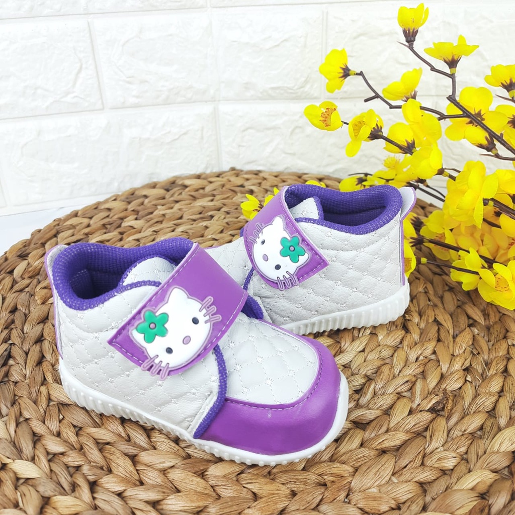 mandirishoesstore-SEPATU SNEAKER KARAKTER KARTUN KUCING ANAK PEREMPUAN 1-3 THN CAY18