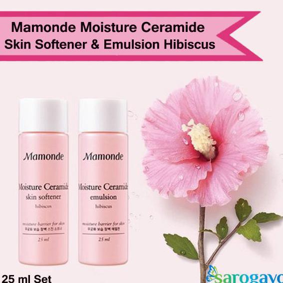 sarogayo Mamonde Moisture Ceramide Softener Emulsion Hibiscus 25ml