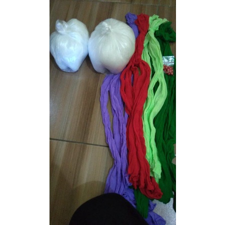 grosir Dakron/Dacron,Dakron silicon,Dakron grade A,Dakron Murah/kain stoking bahan bunga stocking/ dakron putih.